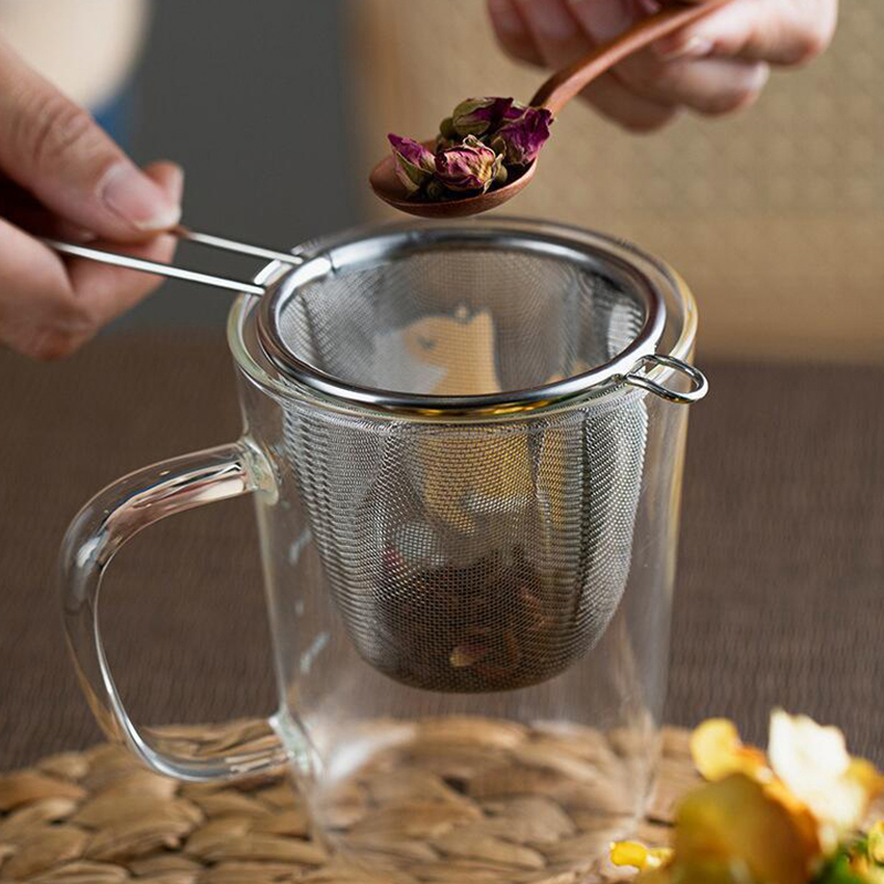 Herbal Wellness Products - Edelstahl Tee-ei Wiederverwendbare Tee Leck Filter