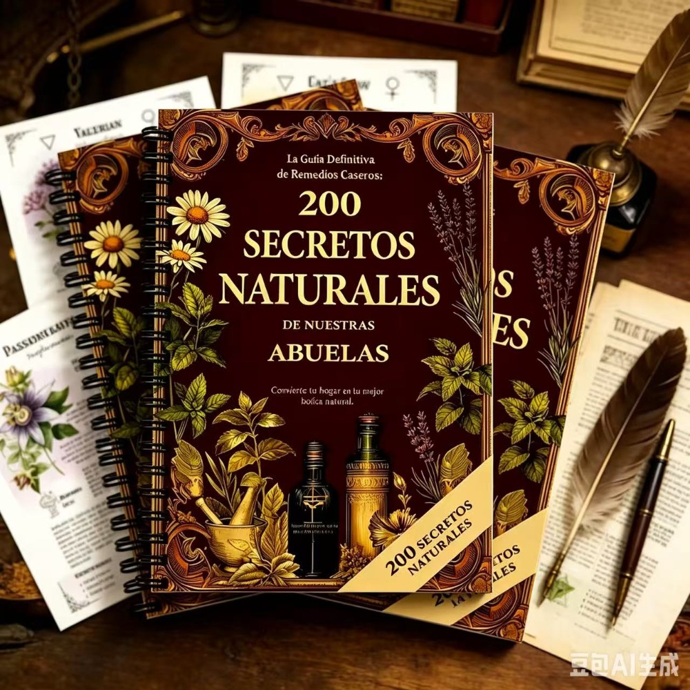 Herbal Wellness Remedy - 200 natürliche Geheimnisse: A5-Leitfaden zu spanischen