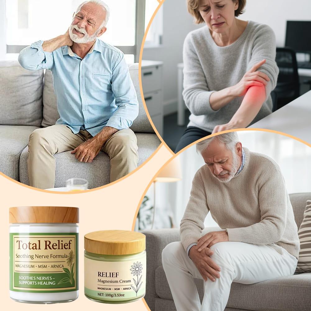 Healing Wellness - 100g Entspannende Magnesium-Creme mit MSM und