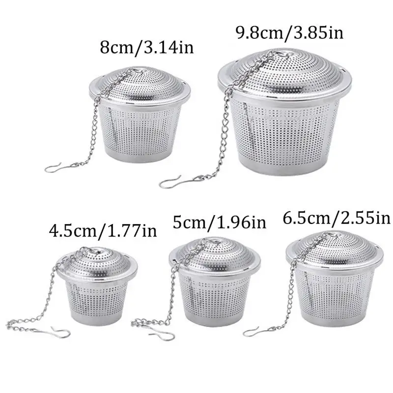 1-2Pcs Edelstahl Tee Gewürz Si – Herbal Wellness Products Bewertung und Preis