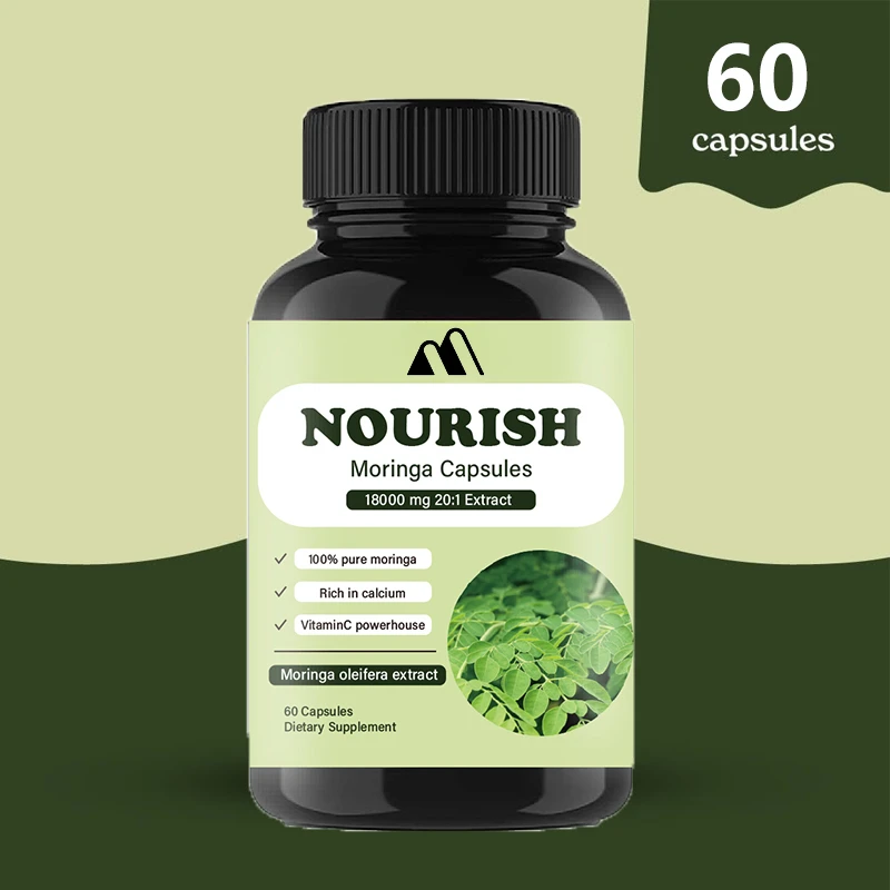 Moringa-Kapseln | |   100% rei – Moringa Leaf Powder Bewertung und Preis