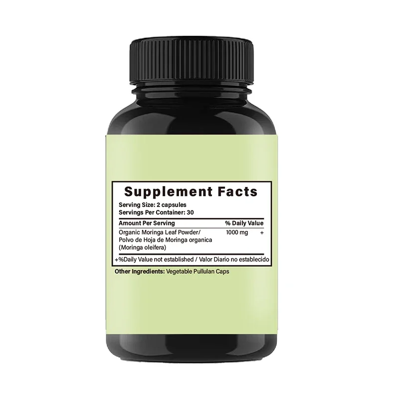 Moringa-Kapseln | |   100% rei – Moringa Leaf Powder Bewertung und Preis