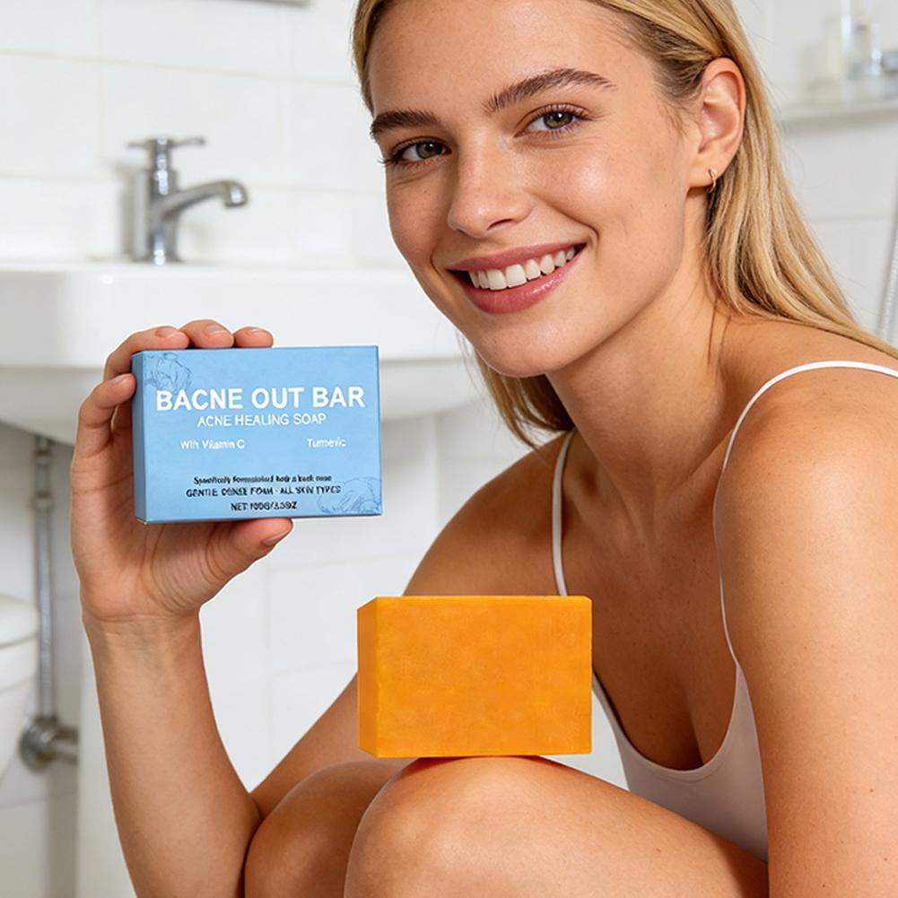 Bacne Out Bar, Akne-Heilseife  – Healing Wellness Bewertung und Preis
