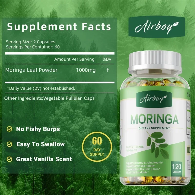 Moringa-Nahrungsergänzungsmitt – Moringa Leaf Powder Bewertung und Preis