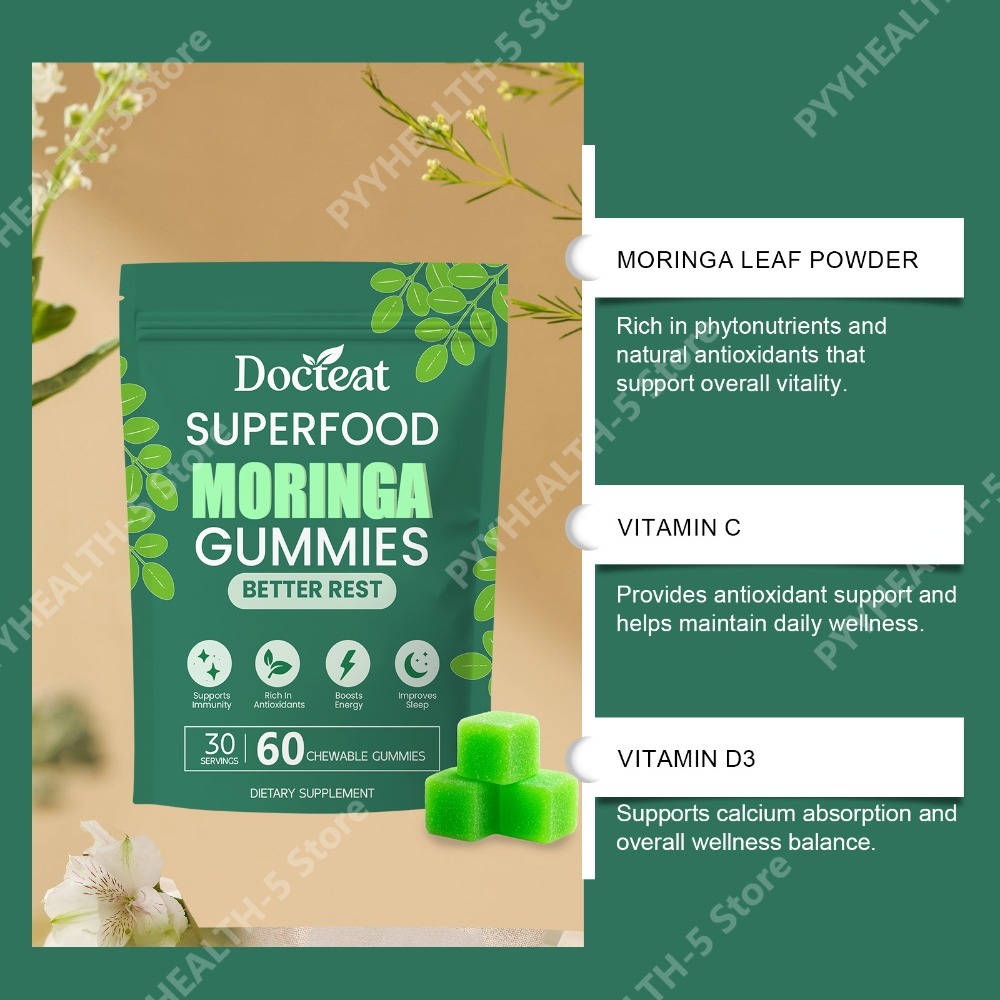 Docteat Moringa Gummibärchen m – Moringa Leaf Powder Bewertung und Preis