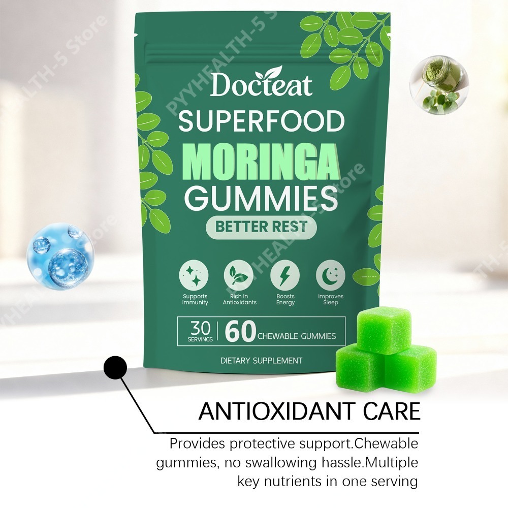 Docteat Moringa Gummibärchen m – Moringa Leaf Powder Bewertung und Preis