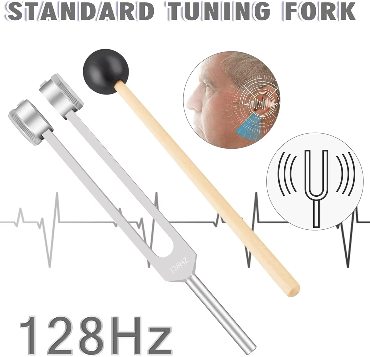 Miwayer 128Hz Stimmgabel, Tief – Healing Wellness Bewertung und Preis